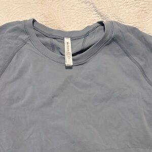 Athleta Blue Workout Longsleeve